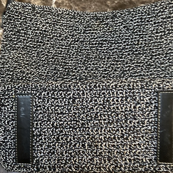 The Sak black white shoulder purse handbag euc - Picture 5 of 6